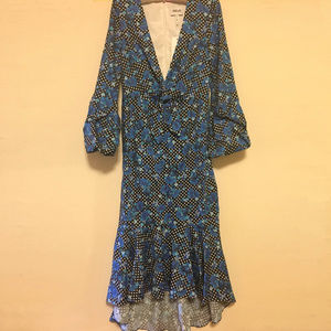 Worn 1x- Flattering “Mermaid” siren dress